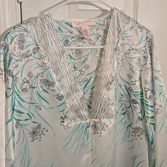 Oscar de la renta womens night gown size small - Picture 2 of 8